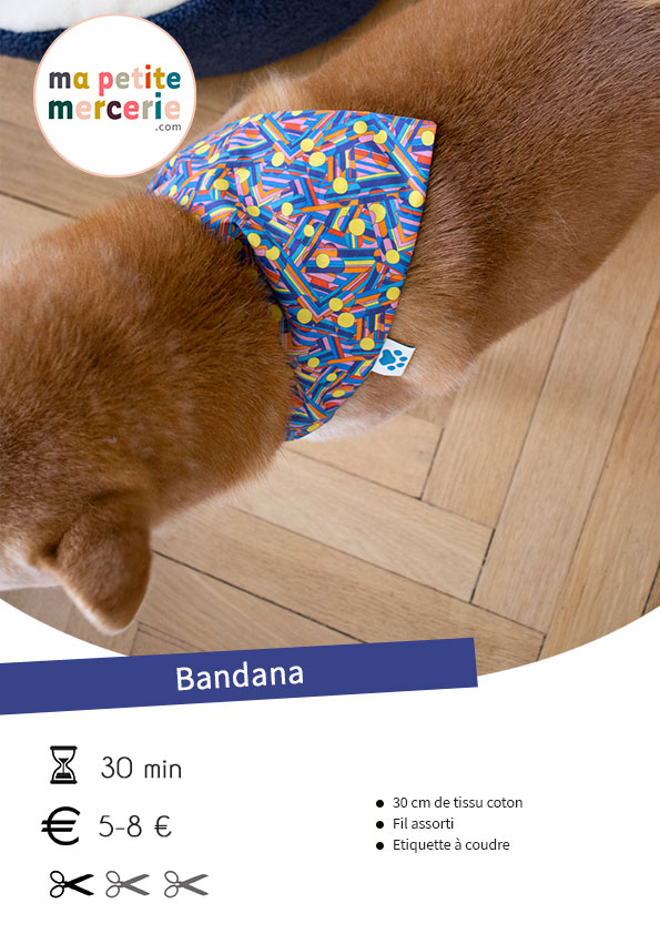 tuto bandana pour chien