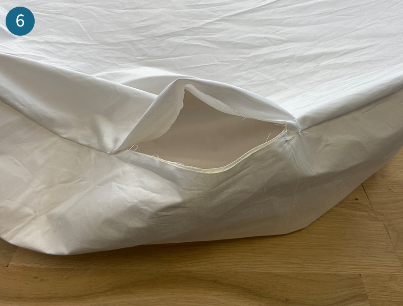 Panier chien dehoussable étape 2