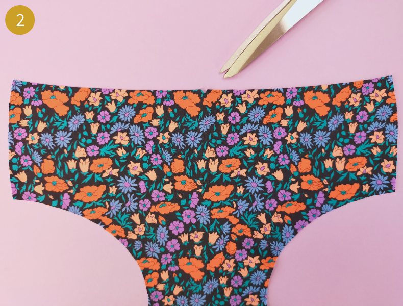 étape 2 tuto maillot de bain enfant fille