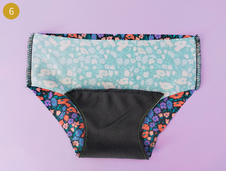 tuto maillot de bain enfant fille étape 6