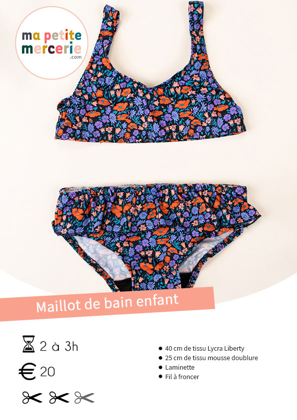 tuto maillot de bain enfant fille