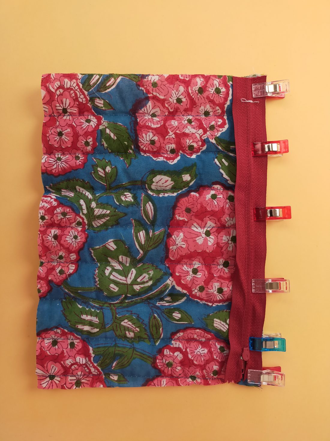 Tuto coudre une pochette 