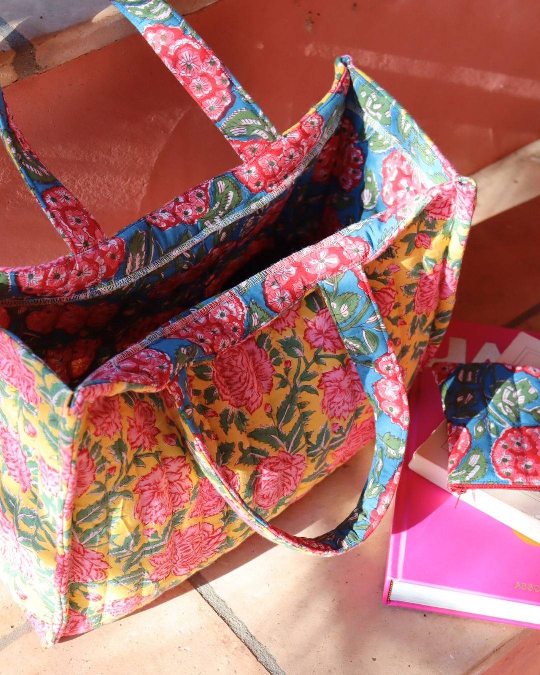 Tuto sac cabas matelassé réversible