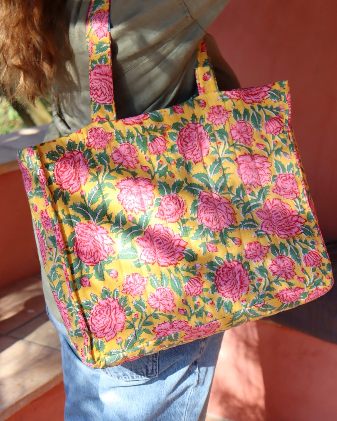 Tuto sac cabas matelassé sezane like
