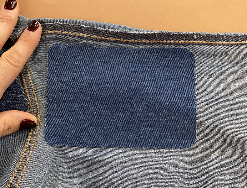 comment réparer un jean 5