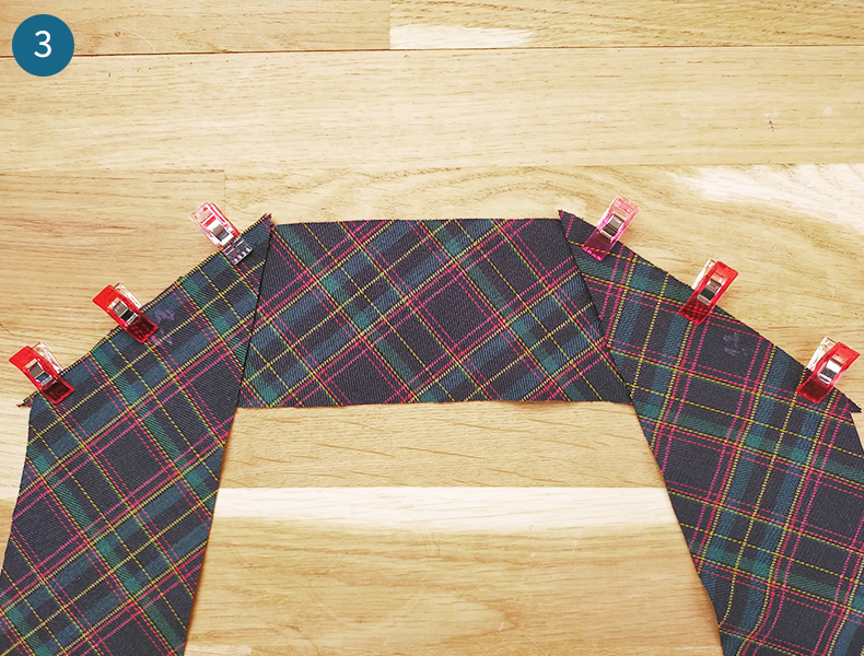 patron gratuit cravate homme