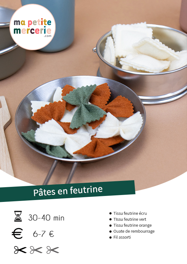 dinettes feutrine : Diy Pates