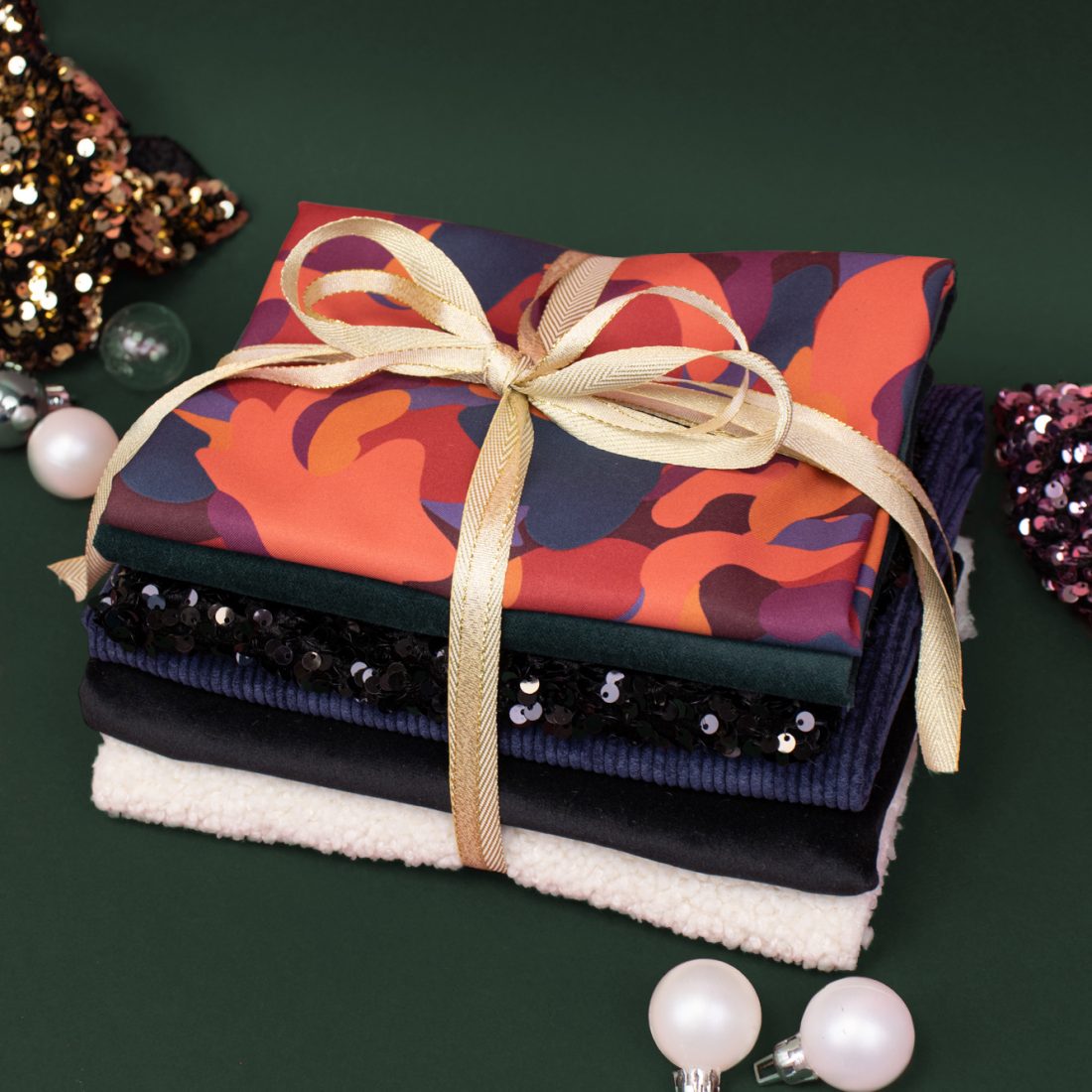 lot de tissus cadeau