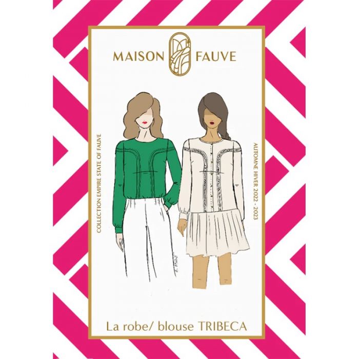 patron maison fauve top
