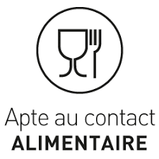 label contact alimentaire