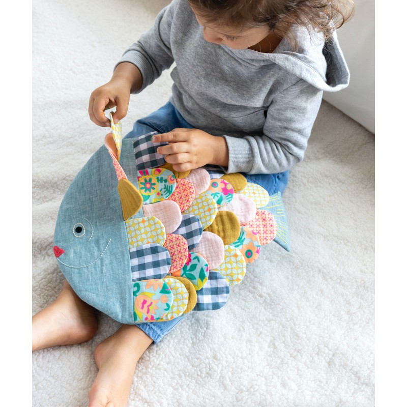 modèle doudou poisson encyclopédie de la couture pour bébé