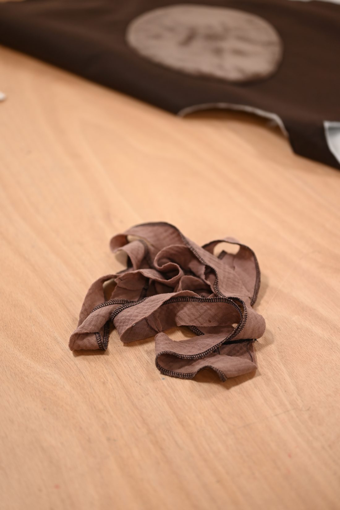 Photo du biais marron.